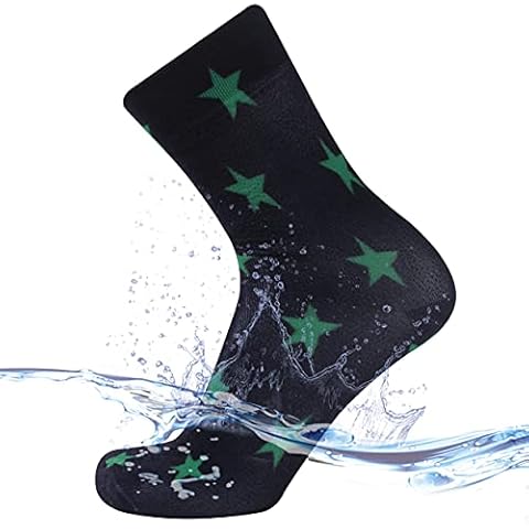 SuMade Ultra Thin Waterproof Socks, Lightweight Ultra Light Men Women Breathable Hiking Kayaking Cycling Crew Socks 1 Pair Cover