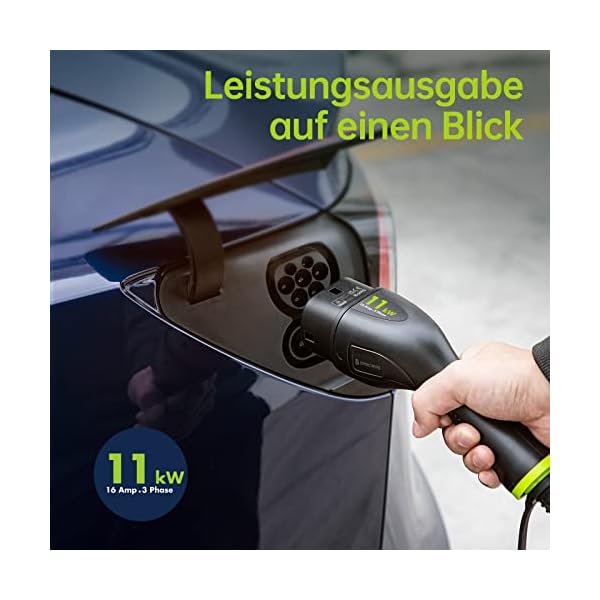 Syncwire Typ 2 Ladekabel, EV Ladekabel Typ 2 auf Typ 2 11 kW | 16 A | 3 Phasig – Bild 7