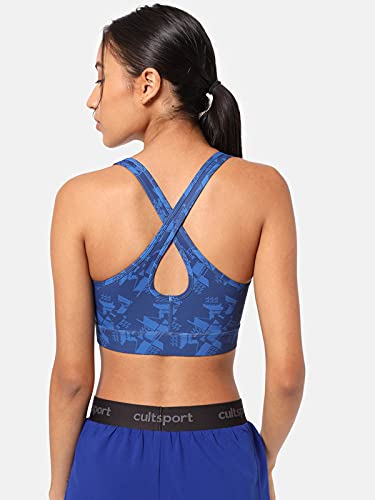 Image of CULT CultSport | Medium Support Sports Bra for Women | Crossback Design | Removable Padding
