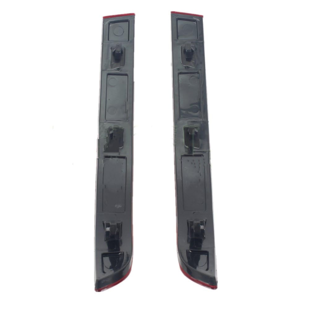 TGFOF 1 Par De Luces Reflectoras De Esquina Para Parachoques Trasero, Izquierda Y Derecha, Para Volkswagen VW Golf 6 MK6 VI No GTI No R 2009-2013, Reflector Rojo
