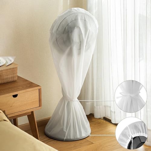 Miniatura 3 de Cubierta Protectora Contra El Polvo Del Ventilador, Cubierta Redonda Impermeable, Cubierta De Almacenamiento Portátil Para Ventilador De Torre De Pie, Cubierta De Ventilador Eléctrico Doméstico