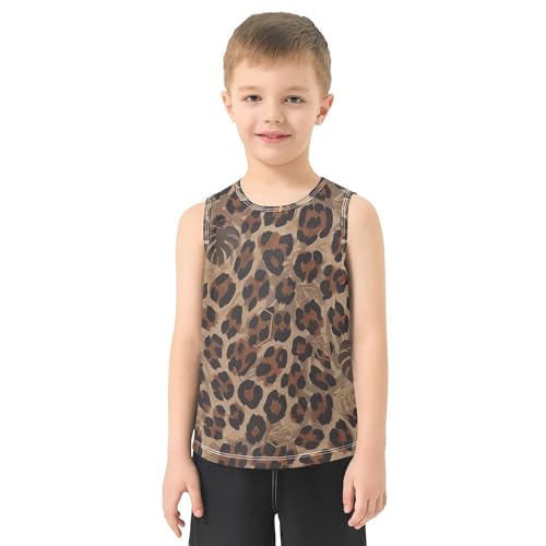 Children Performance Tank Top Quick Dry Toddler Sleeveless Vest Shirt Athletic Workout Clothes2