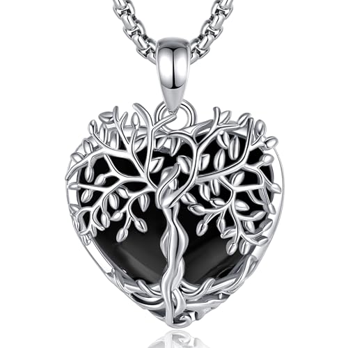 AEONSLOVE Ciondolo Albero della Vita Donna Collana Albero della V...