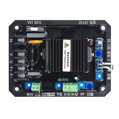 Regulador de voltaje automático AVR SF550 generador diésel sin escobillas SF550A