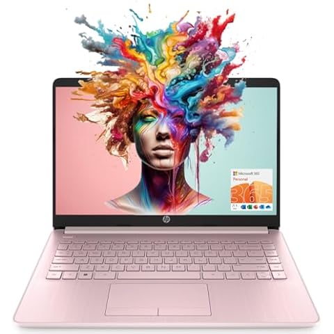 HP Portable Laptop , 14’’ HD Display Cover