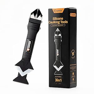 Saker Siliconen montagegereedschap zwart siliconen caulking gereedschap kit siliconen voegengereedschap voegenkrabber afdichtmiddel remover siliconen voegengereedschap set voor keuken badkamer vloer tegels