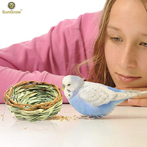 Sungrow Birds Nest For Finch, Canary, Pigeon, Parakeet, Encourages Courtship, Breeding, And Nesting #TOP3