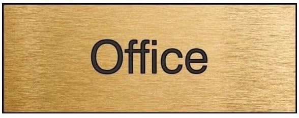 8 in W x 3 in H, Engraved Plastic, Mfr: PSG824BA-A