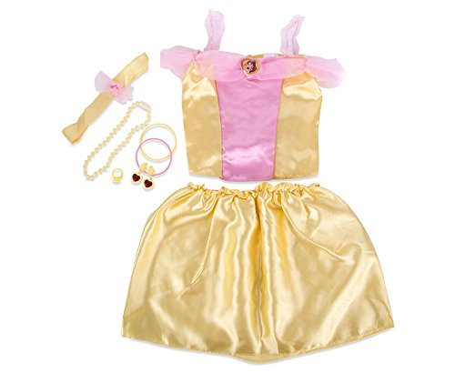 Disney Princess - 27 Piece Dress Up Trunk With Accessories - Ariel, Rapunzel, & Belle. #TOP2