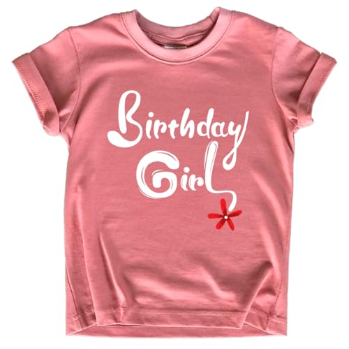 Birthday Girl Shirt Girls Birthday Outfit Toddler Baby tee 1st 2nd 3rd 4th 5th 6th 7th