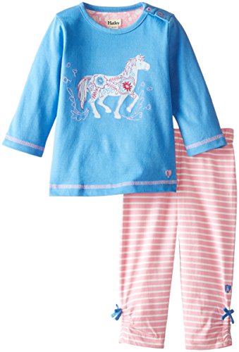 Hatley Baby Girls' Long Sleeve Tee and Legging Set