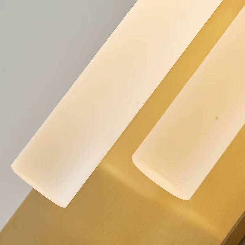 Image of blissbells Modern Luxury Gold Finish LED Wall Light | Decorative Indoor Wall Sconce for Bedroom, Living Room & Hotel Interiors (3 Cylindrical Sconce)