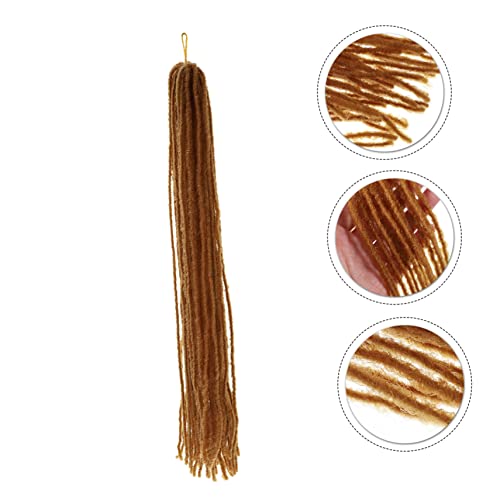 Ipetboom 3 Peças Tranças Sujas Falsas Dreadlocks Peruca Para Homens E Mulheres Perucas De Bandana Pe