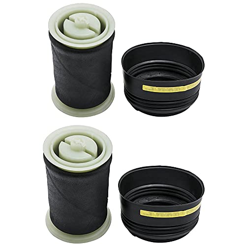 maXpeedingrods 2 x Molle Pneumatiche ad Aria Posteriore Sinistro e Destro per BMW X5 E70 X6 E71 E72,Sospensione Pneumatica Ammortizzatori ad aria Rear Suspension Air Spring Bag [EU STOCK]