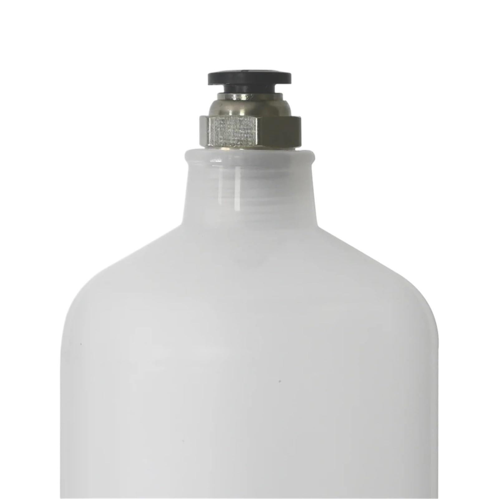 Kompatibel for 3D-Drucker, Ton-PP-Material, Zylinder 0,5 l, mit Deckel und Stopfen-Zubehörteilen(1PC 0.5L)