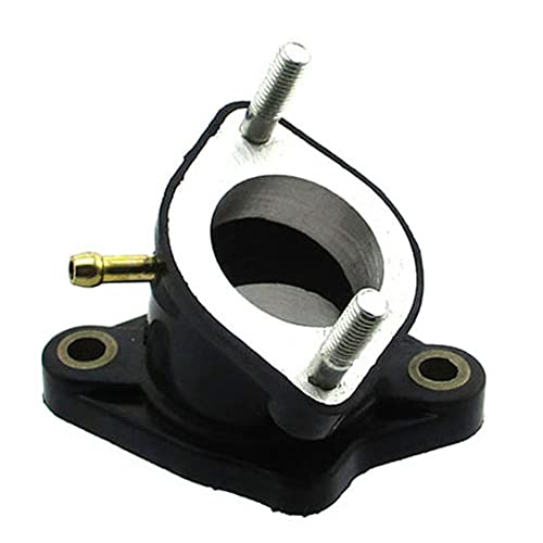 DJ-Motor 30mm Inlet Pipe Curve Intake Carburetor Manifold Pipe For