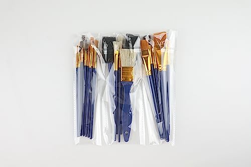 Halobios 25 Pcs Paint Brushes Set, Acrylic Painting Brushes for Children Beginners, Artist Painting Kits for Acrylic Oil Watercolor 10 Halobios 25 Pcs Paint Brushes Set, Acrylic Painting Brushes for Children Beginners, Artist Painting Kits for Acrylic Oil Watercolor - Image 10