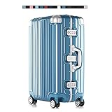 ✈ Griff & Schloss: Das verstellbare 3-Stufen-Teleskopgriffsystem und die Tragegriffe oben und an der Seite ermöglichen mühelose Bewegungen während der Fahrt. Das 4-stellige Zahlenschloss schützt Ihre Wertsachen und ist praktisch, um die Sicherheitskontrolle zu bestehen.