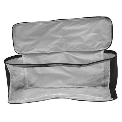 FRCOLOR Window Hat Storage Organizer Bag with Handles Compact Baseball Cap Holder for Travel and Daily Use Lightweight and Ample Storage for Caps and Visors