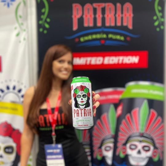 Miniatura 5 de Patria Day of the Dead - Bebida energética sin azúcar de 16 onzas, 200 mg de cafeína, sabor natural, manzana verde, paquete de 12