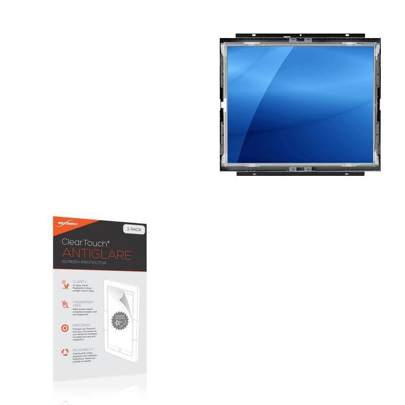 BoxWave Screen Protector Compatible With Acnodes PM6190 - ClearTouch Anti-Glare (2-Pack), Anti-Fingerprint Matte Film Skin