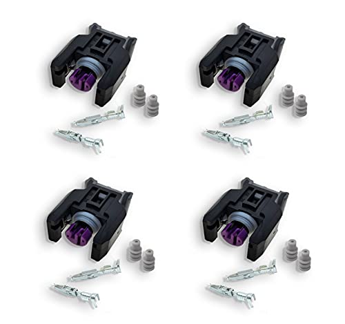 Connecteur compatible injecteurs Delphi (nouveau)- 2 broches (4)