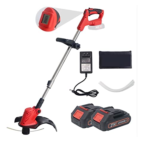 Cortadora de césped, cortacésped, cortasetos Cortacésped inalámbrico telescópico de longitud ajustable, cortadora de césped eléctrica, herramientas de poda de jardín, Compatible con 18V para el cuidad