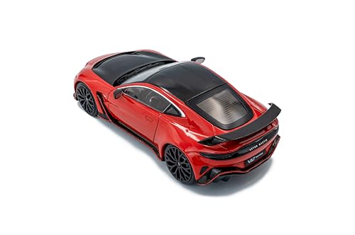 Modelo a escala 1:43 Aston Martin Vantage V12 Rojo 2023 miniatura 6