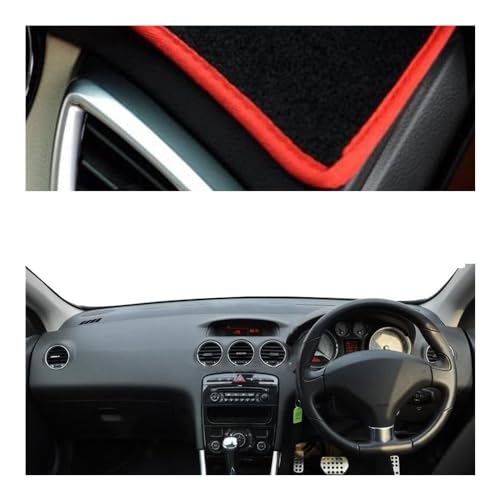 Tapis de voiture anti-reflet pour Peugeot 308SW isolation thermique T7