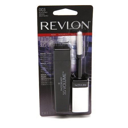 2 Pack of Revlon Photoready Mascara Nwp, 003 Blackened Brown, 0.34 Fluid Ounce