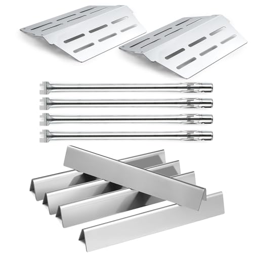 Grillflame Genesis E330 4 Burner Series Grill Parts 7621 Flavorizer Bars Heat Deflectors Sear Burner Replacement Parts for Weber Genesis 300 Parts E-330 S-330 EP-330 GBS E-310 S-310 E-320 Grill Parts