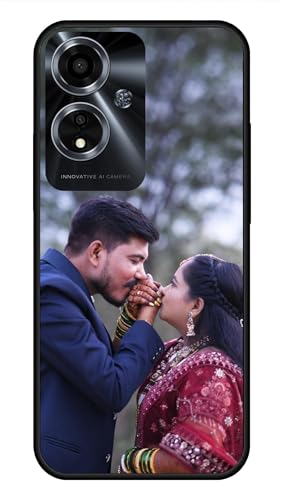 Image of NDCOM for Customised Oppo A59 5G Back Cover | Premium Slim Oppo A59 Phone Case | Flexible A59 5G Mobile Cover DIY Personalised Photo Design | Customized Gift Custom Text Name Printed Metal Case