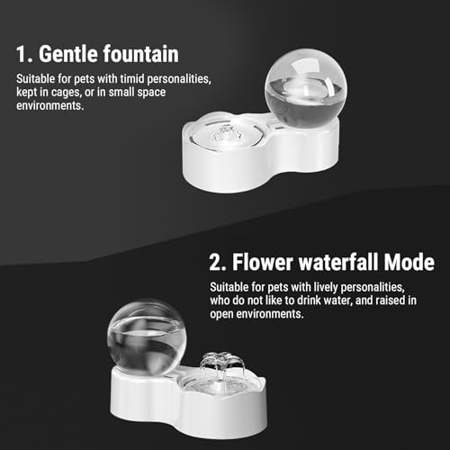 Fuente de agua automática para mascotas Pssopp miniatura 6