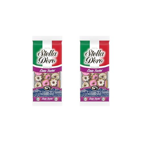 Stella D'oro Cookies, Lady Stella Assorted Cookies, 10 Oz (Pack of 2)