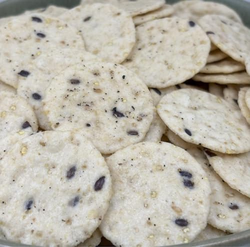 NULTHY - Galletas de Arroz Integral con Sal Marina y Mix de Semillas 1kg | Crujientes y Ligeras | Snack Saludable