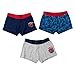 United Labels Marvel Spiderman Boxershorts für Jungen Unterhose Unterwäsche Mehrfarbig Bunt (3er Pack) (134-140)