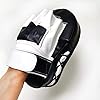 Valleycomfy Boxing Curved Focus Punching Mitts- Leatherette Training Hand Pads,Ideal for Karate, Muay Thai Kick, Sparring, Dojo, Martial Arts