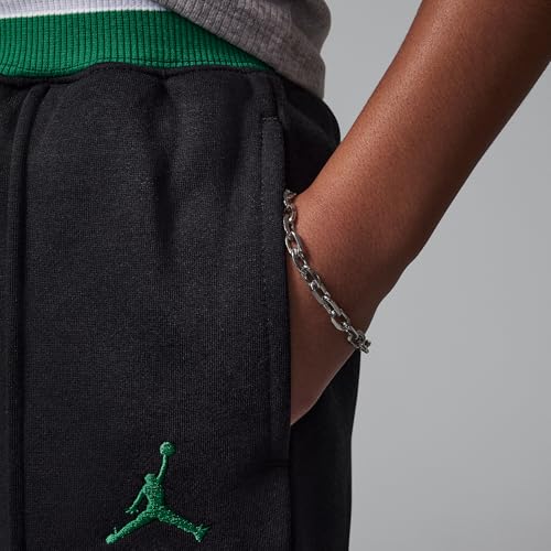 Jordan Court of Legends Big Kids' Open Hem Pants (45D704-023, Black)4