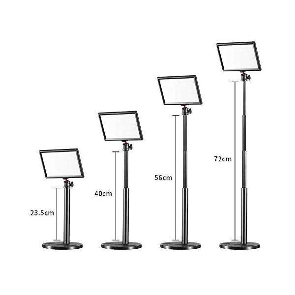 VIJIM K3 Desktop LED-Videoleuchte für Streaming, YouTube und Videoanrufe – Bild 6