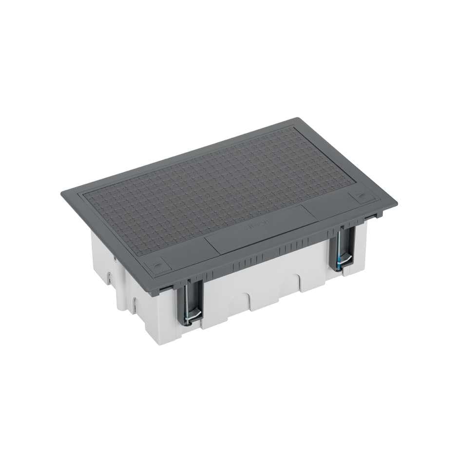 SIMON 52006401 – 030 KIT Boden Sai Simon Box von 500 Cima 4 Module mit 2 Bits Doppel-Steckdose embornado von coupure-rapide LED 1 doppelte Unterseite Schuko für SAI embornado von coupure-rapide LED 2 Platten v & D für 2 Anschlüsse