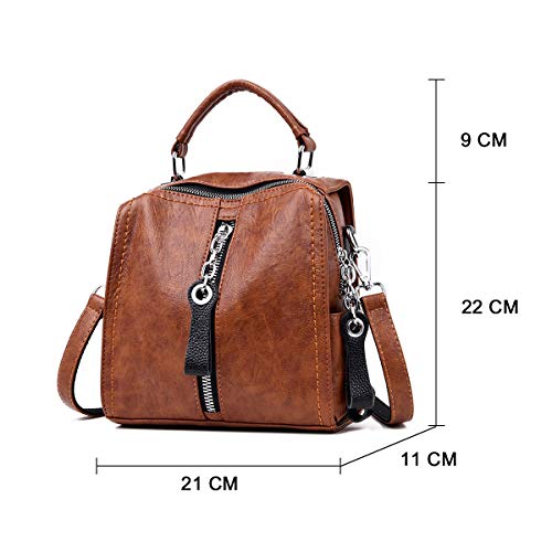Monitika Zaino Donna Pelle Piccolo Borse a