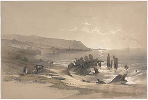 Poster Caiaphas par David Roberts 58x90 cm reproduction sur toile sans cadre pour décoration