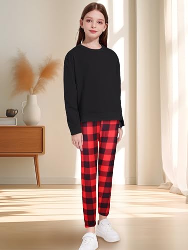 Image of Girl Clothes Sweatshirt Pullover Leggings Tracksuits Outfit 2PC Girls Clothes Size 6-14