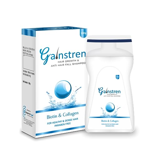Segment Care Gainstren Biotin & Collagen Shampoo Sulphate and Paraben Free Shampoo Pack of 1-100g