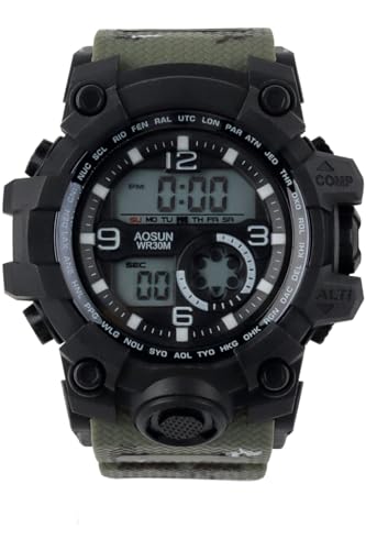 Invicta Activa Digitale Montre Homme Mouvement à Quartz en Plastique - 54mm