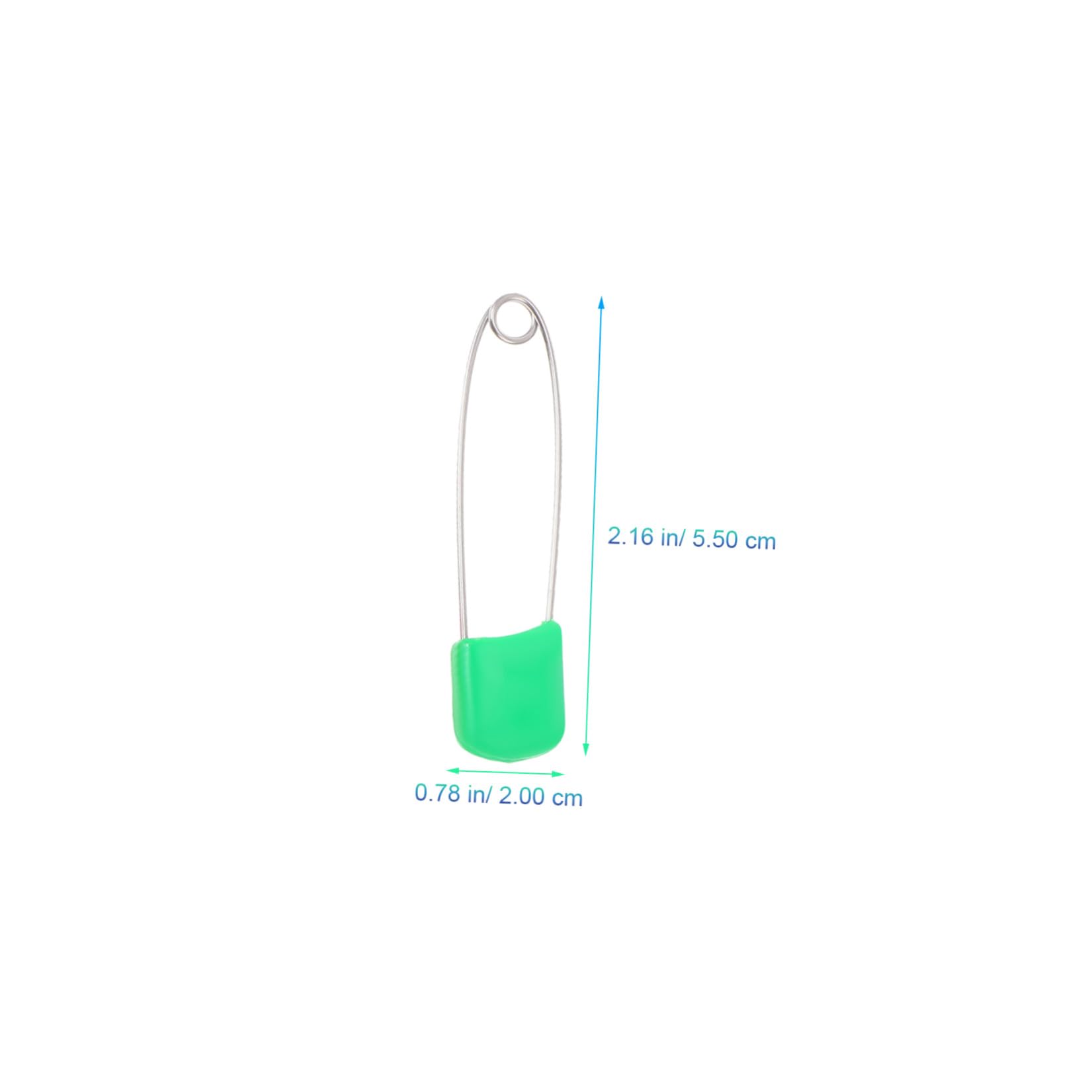 STOBOK 300piezas Broches De Seguridad Para Bebés Alfileres De Ropa Coloridos Para Para Niño Niña y Adultos Material Resistente La Corrosión