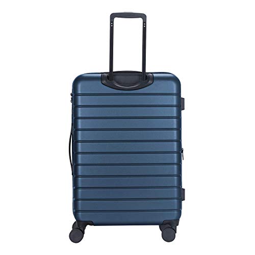 Image of Sherrpa Destiny Hardside Collection Polycarbonate Expandable Luggage Trolley with Spinner Wheels and TSA Approved Combination Lock (Cabin Size -20 inch, Mint)