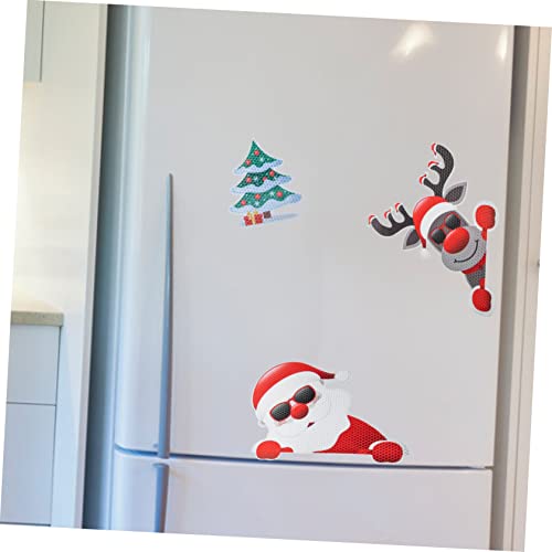 Imanes para puertas de garaje y coche de Navidad reflectantes en polivinilo flexible 7