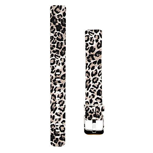 Compatible With Fitbit Luxe Bands Smartwatch Unique Pattern Silicone Soft Wristband Replacement Straps For Fitbit Luxe Smartwatch Band Women Men (Threecolor-C) #TOP5