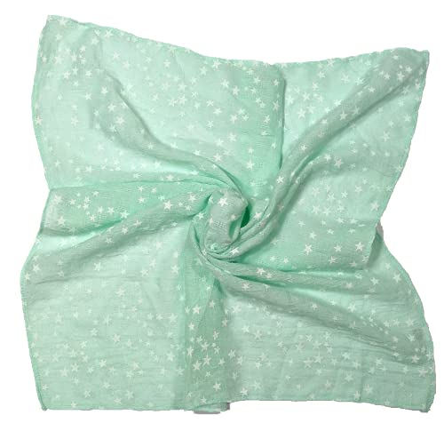 Image of Shanlin Unisex Cotton Square Bandanas Scarves 24x24